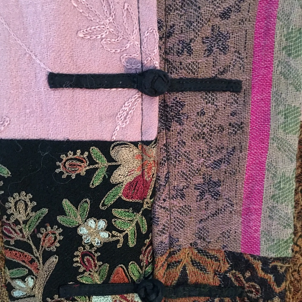 Coldwater Creek Patchwork Vest - Picture 4 of 5